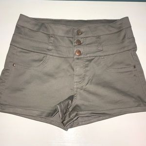 high waisted shorts